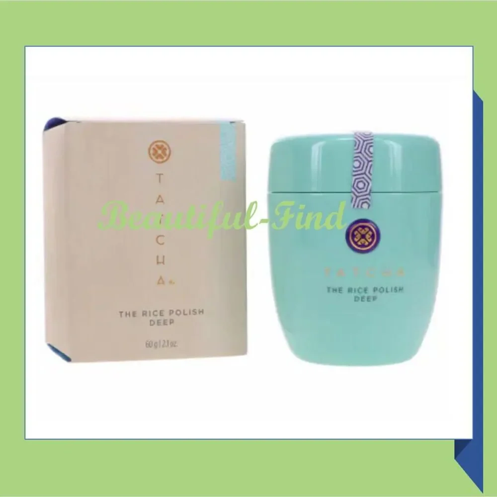 Tatcha The Rice Polish: Deep 2 oz NIB MSRP $69